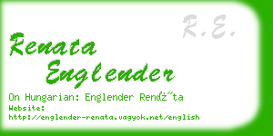 renata englender business card